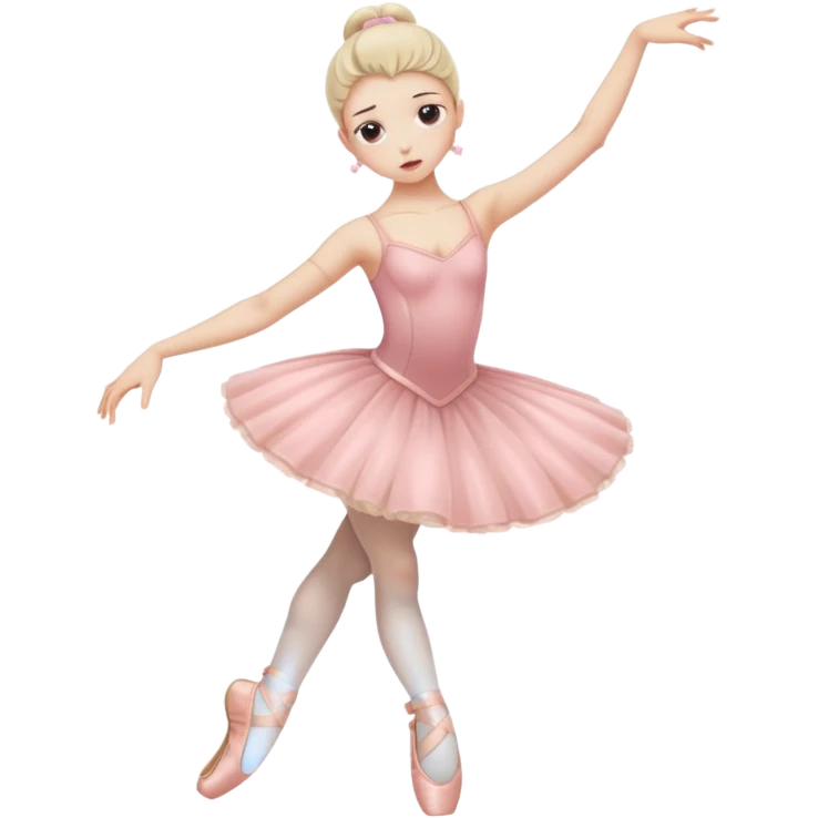 Create an emoji that is this 🙄mixed with 🤮 and at dance 🩰 emoji