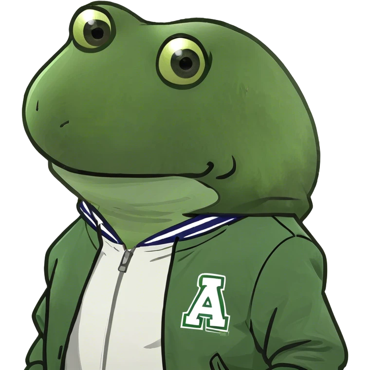 wearing a varsity jacket emoji