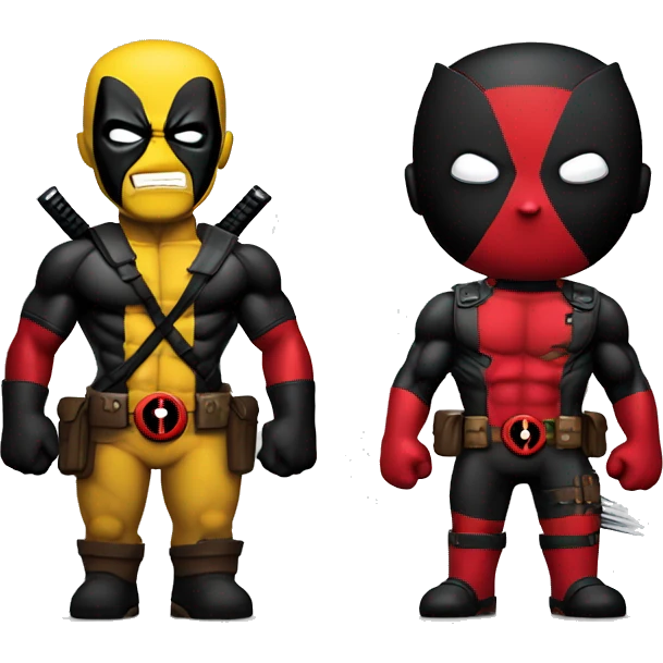Deadpool wolverine emoji