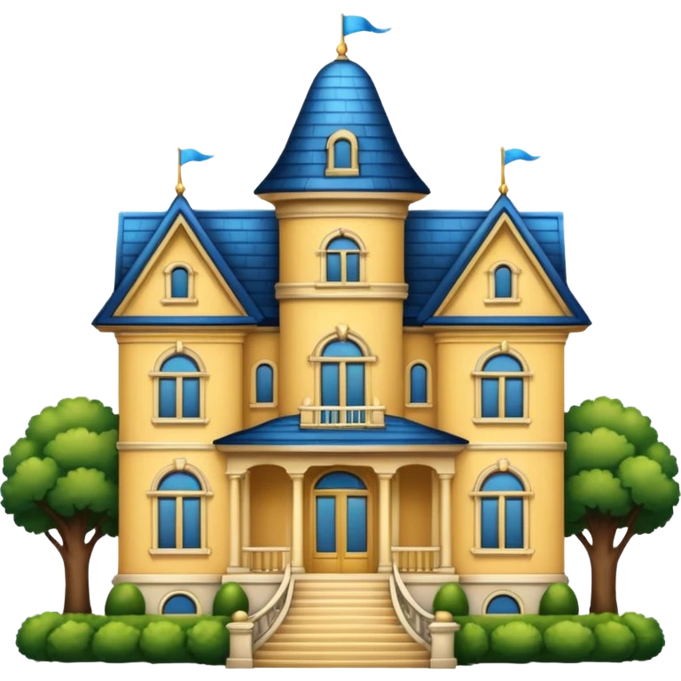 Big big house emoji