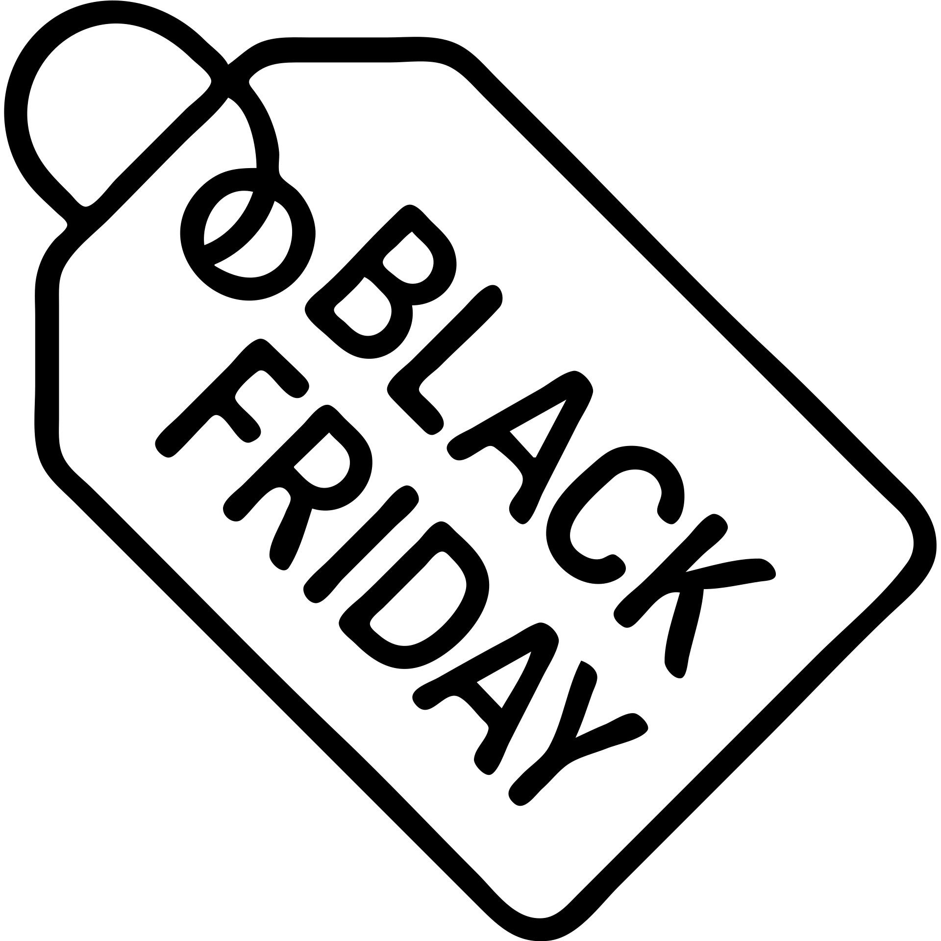 Black Friday icon  emoji