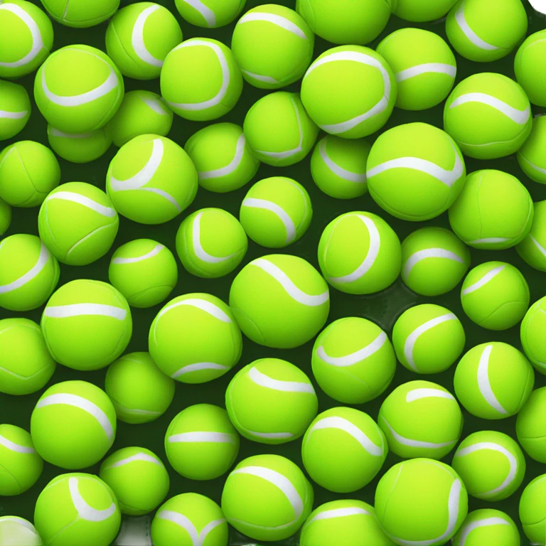 3 tennis balls emoji