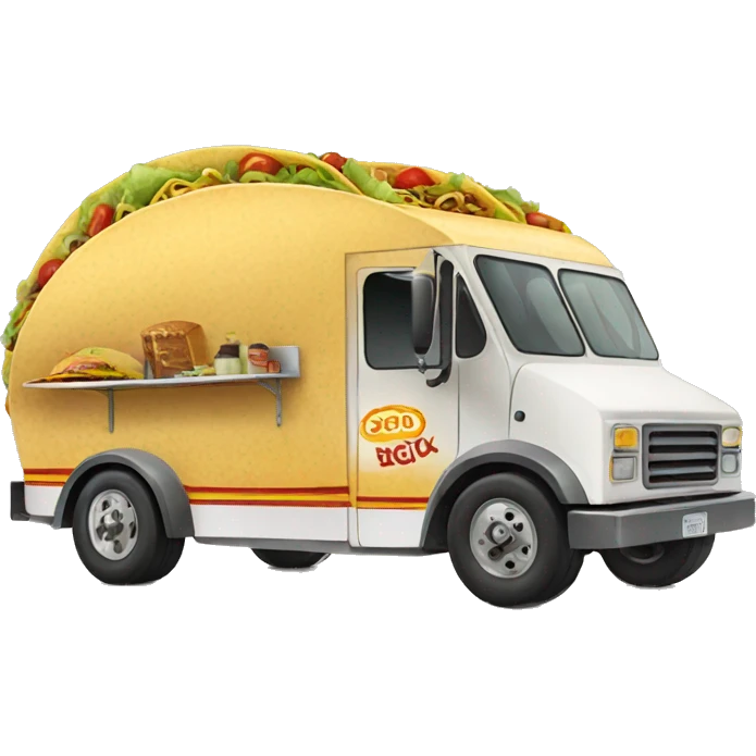 big taco truck emoji