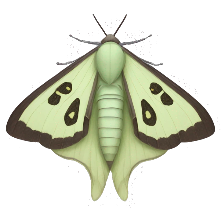 Lunar moth emoji