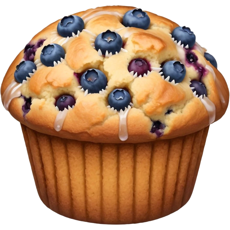 Berry muffin emoji