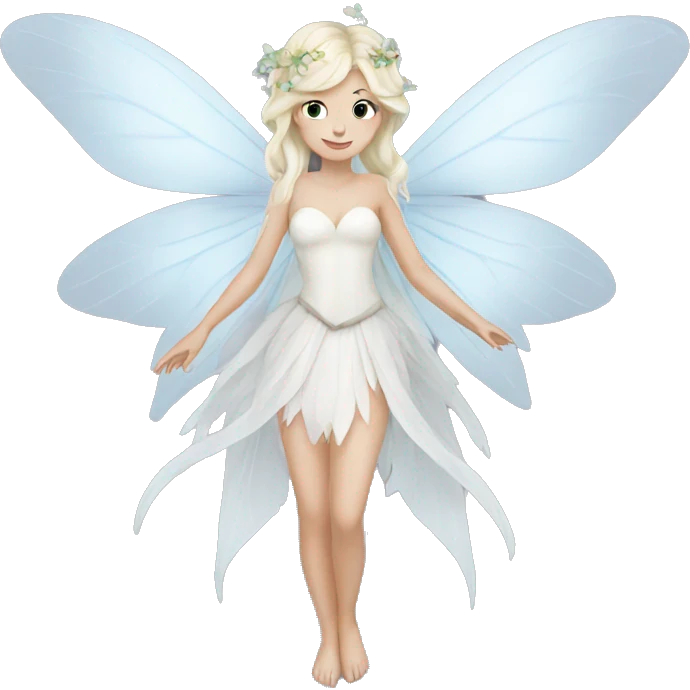 white fairy emoji