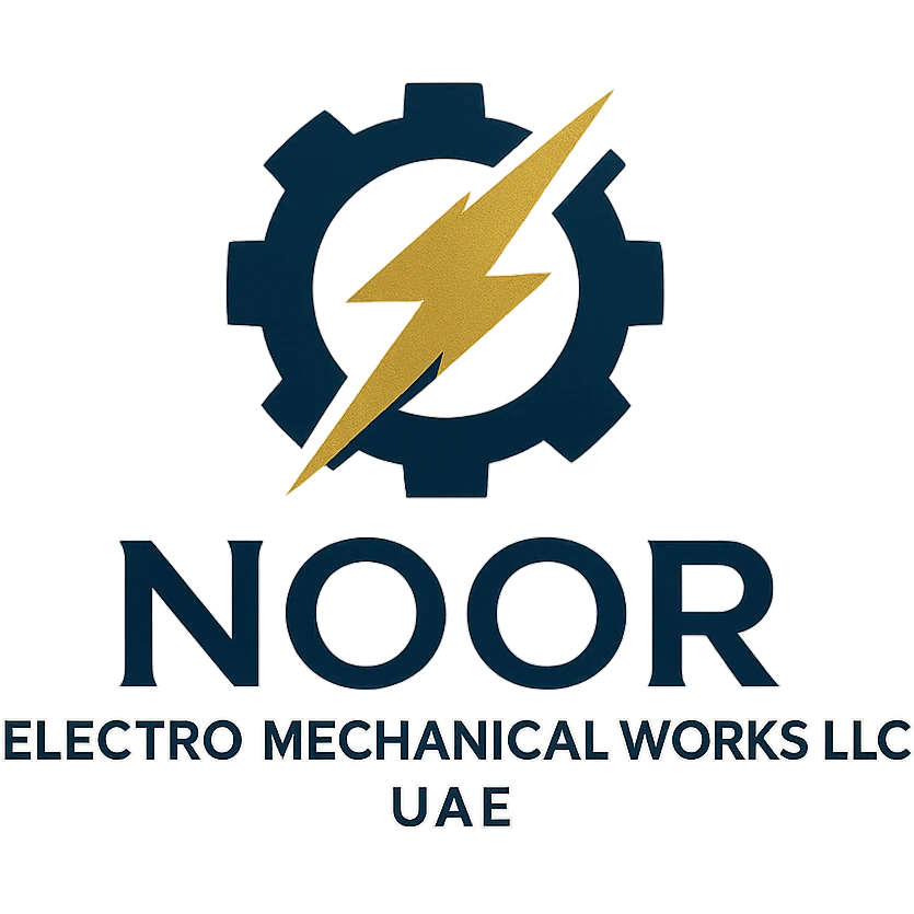 create a logo for company named Noor Electro mechanical Works LLC UAE  emoji