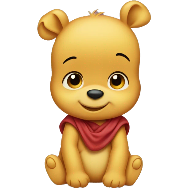 Baby Winnie the Pooh  emoji