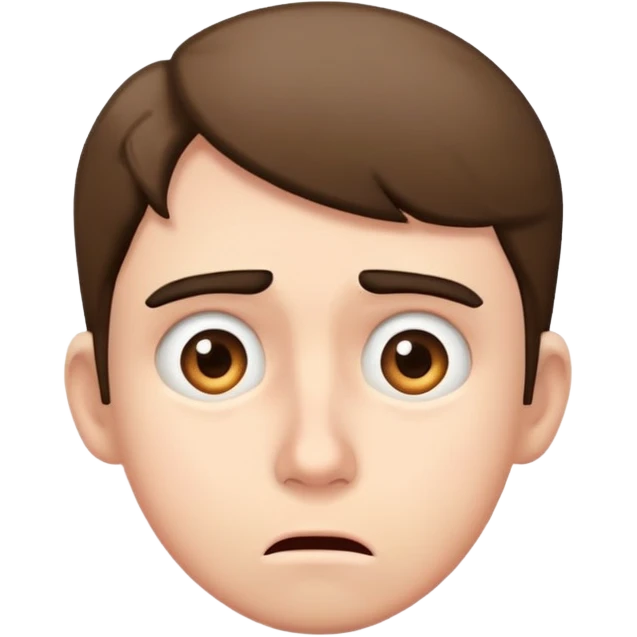 Очень смущенный и уживленный emoji