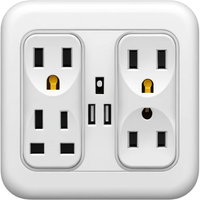 Plug & Socket in one pic  emoji
