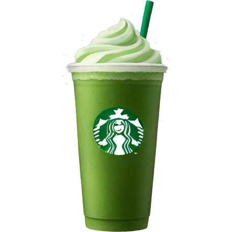 Starbucks matcha  emoji