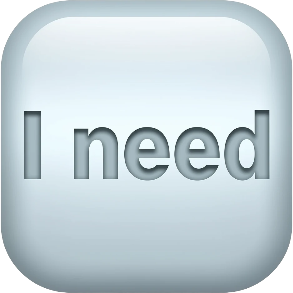 make it say I need instead of imma emoji