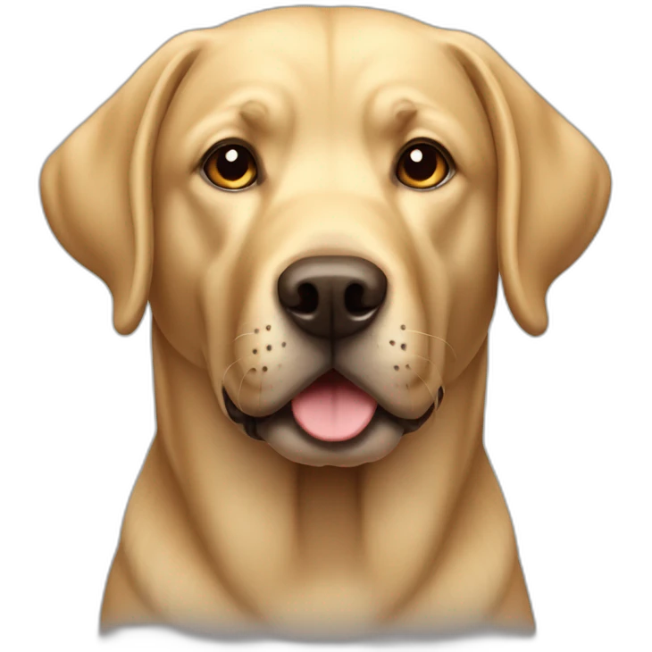 Labrador dog emoji