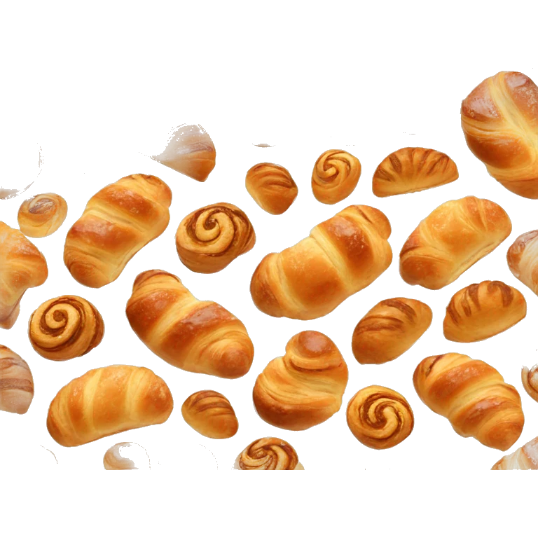 Viennoiserie pain au chocolat emoji