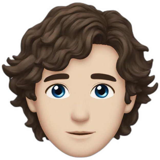 Chalamet Dune blue eyes emoji