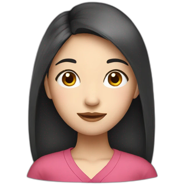 a chinese girl emoji
