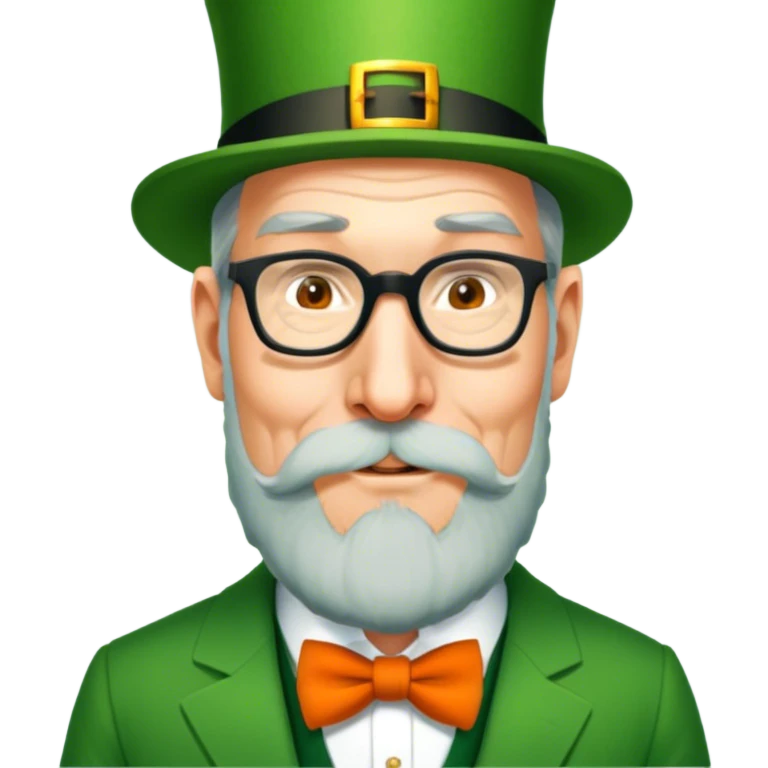 Classy Irish emoji