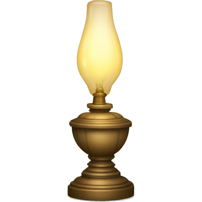 lighted lamp  emoji