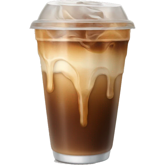 Iced coffee emoji