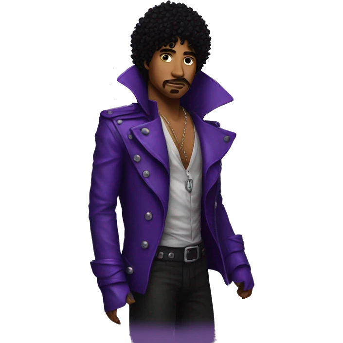 purple rain emoji