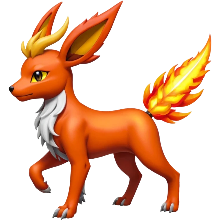 Houndoom-Leafeom-Flareon-Genesect-Pokémon-Solgaleo-Fakémon-hybrid-creature emoji