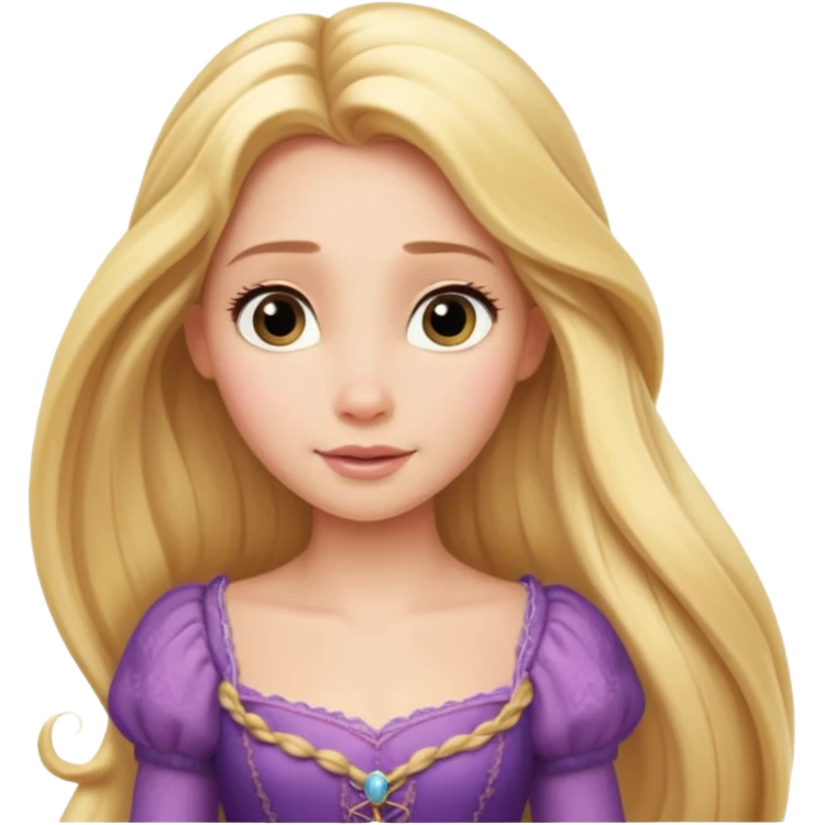 Rapunzel Disney emoji