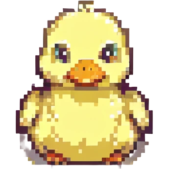 fluffy ducky emoji