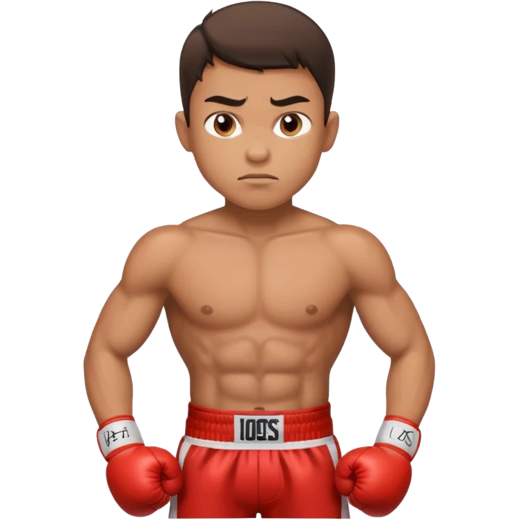 young boy professional boxer emoji