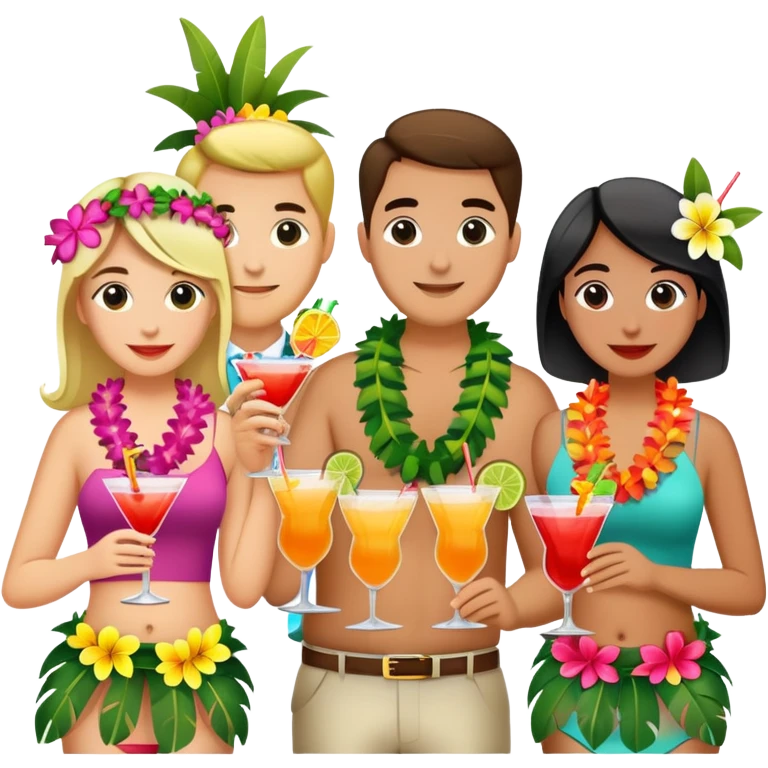 Hawaiian Luau emoji