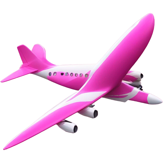 Pink Airplane emoji