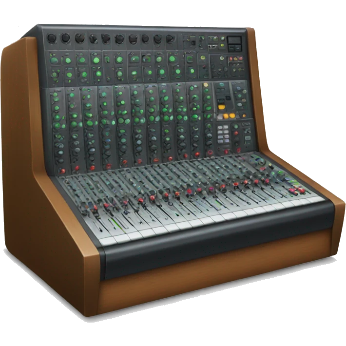 Mixing desk emoji