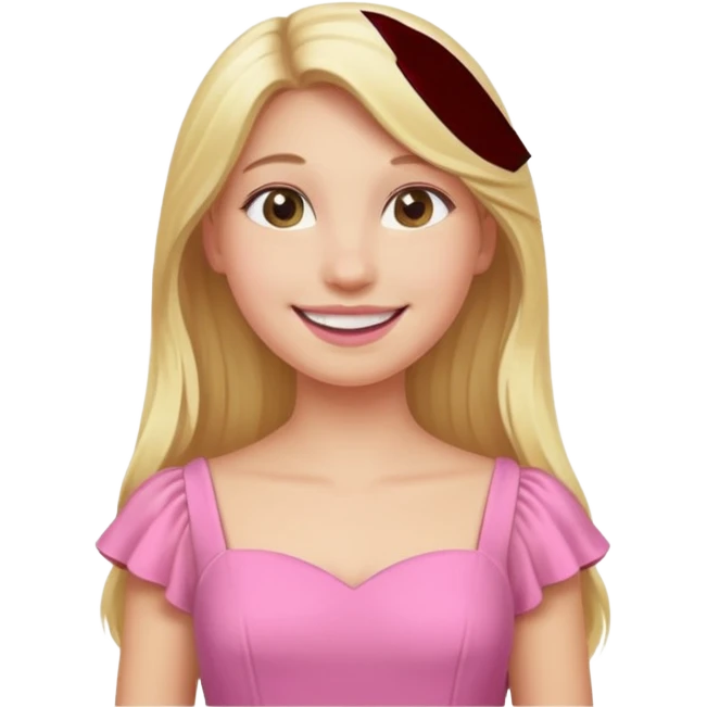 Girly girl emoji