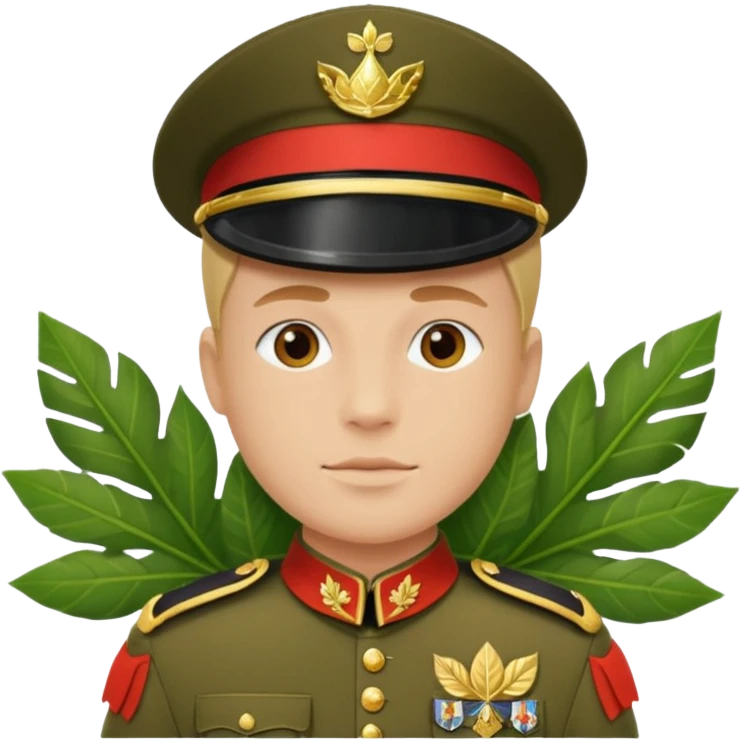 Jungle Guard – leaf shield,Royal Soldiers. emoji