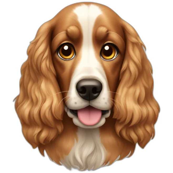 Cocker dog emoji