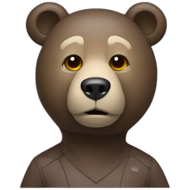 bear in mocap suit emoji
