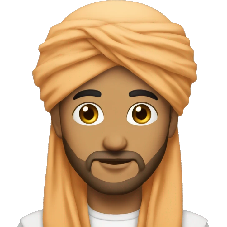 Persona con turbante arabe  emoji