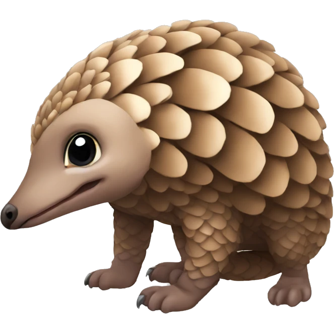 pangolin bebe emoji