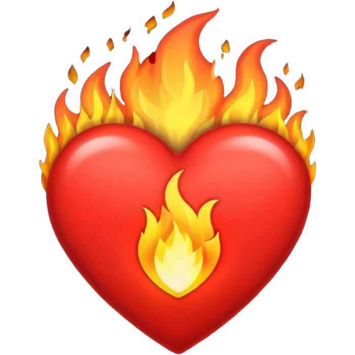 ❤️‍🔥, 🫀 emoji