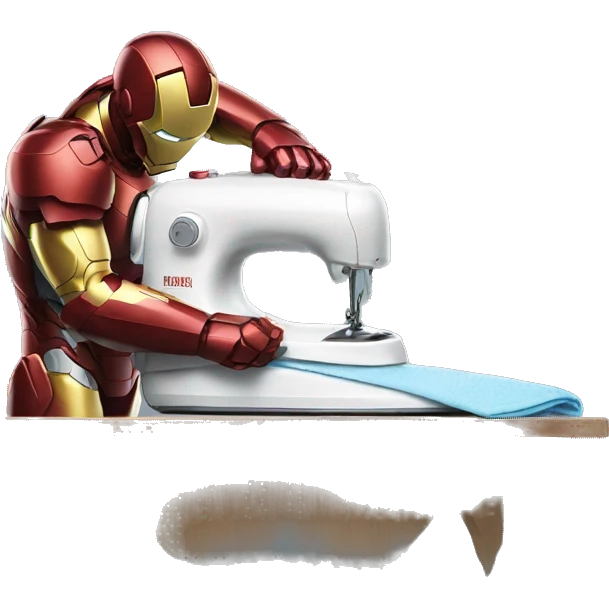 ironman ironing clothes emoji