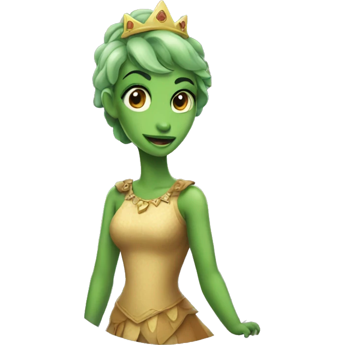 Dinosaur princess  emoji