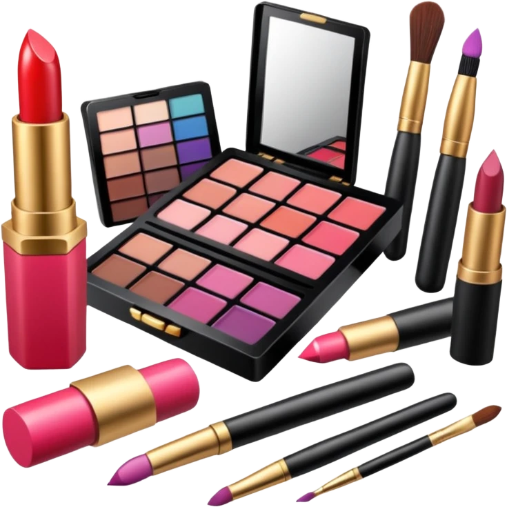 make-up supplies emoji