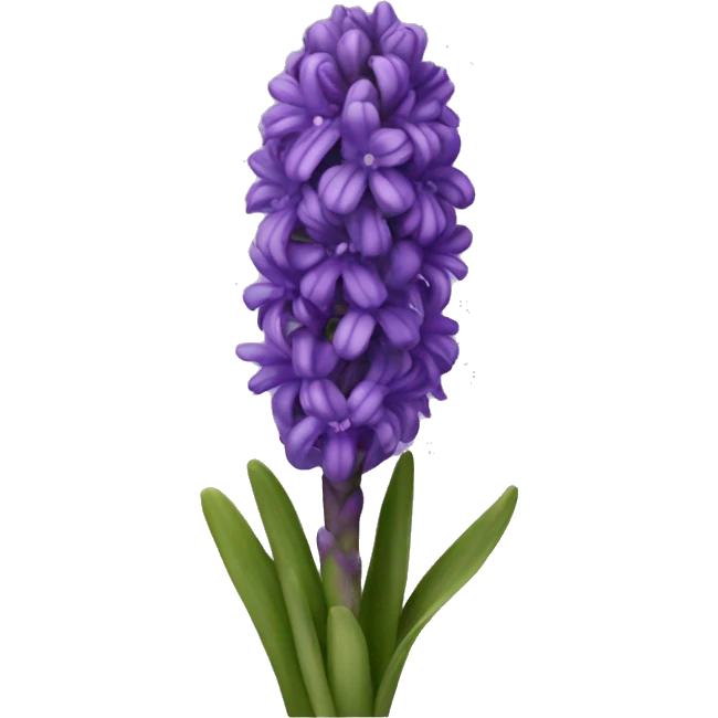 Purple Hyacinth emoji