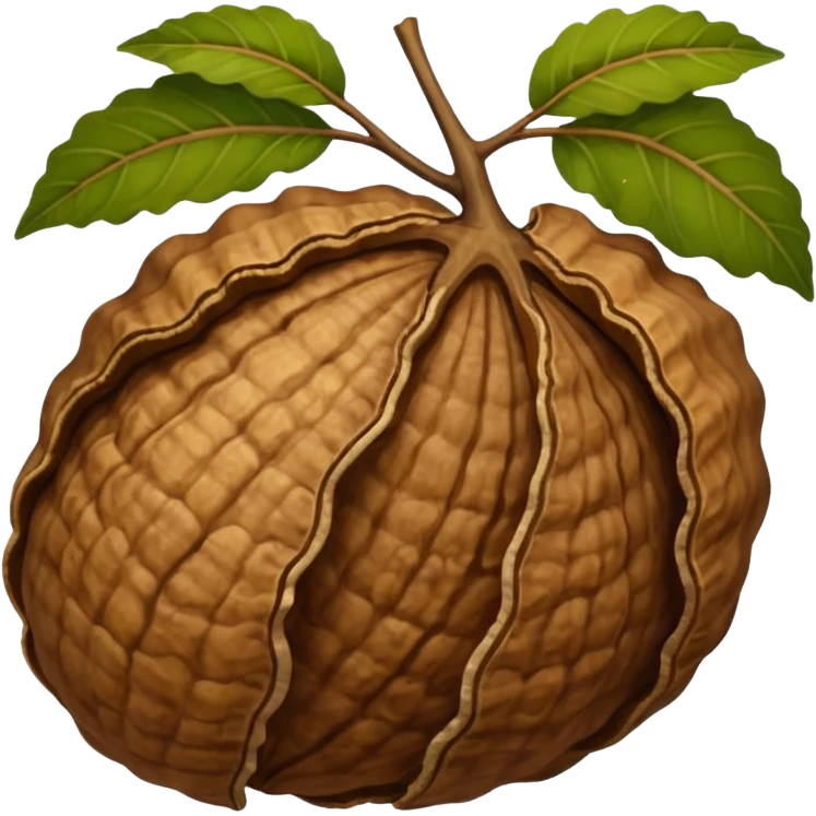 One Walnut Shell! Juglandaceae emoji