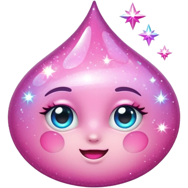 pink sparkles emoji emoji