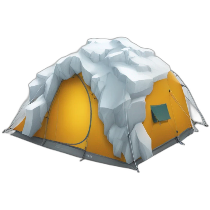 Inoxtag en haut de l’Everest emoji