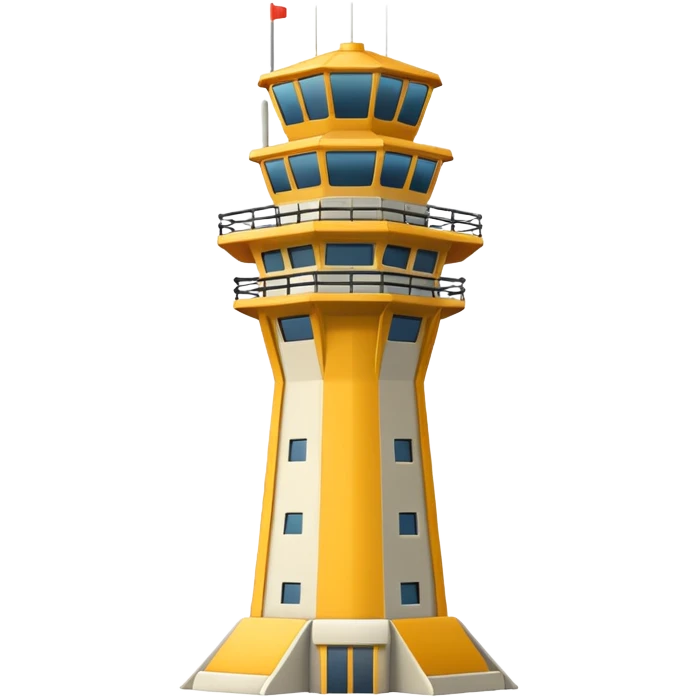 air traffic control tower emoji