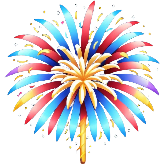 fireworks emoji