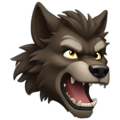 Werewolf but emoji
