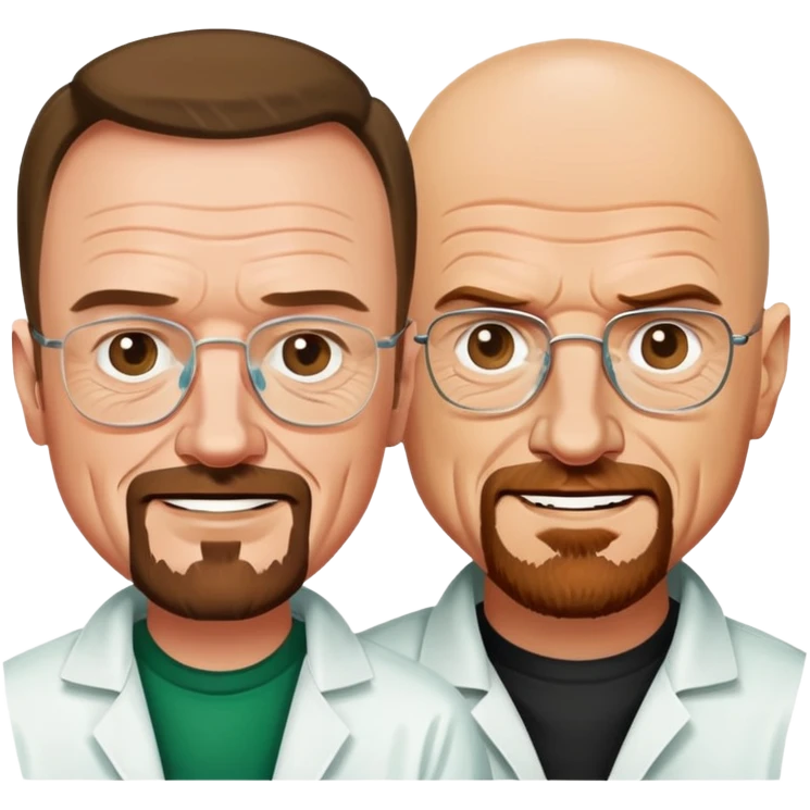 Walter white and jessy pinkman  emoji