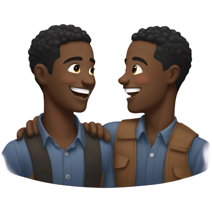 Black gay  emoji